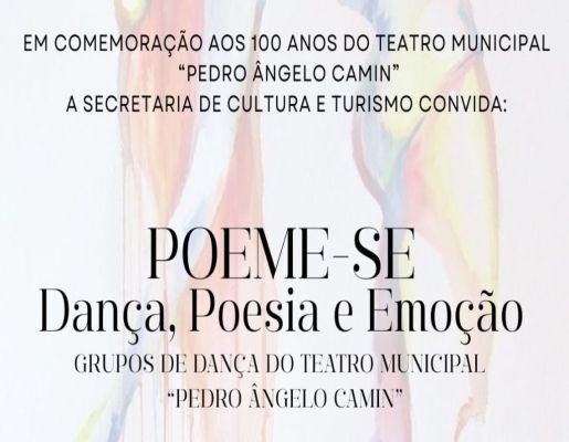 POEME-SE – Dança, poesia e emoção nos 100 anos do Teatro Municipal!