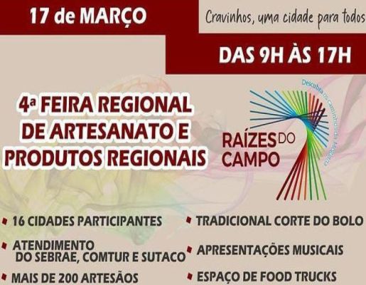 Feira Regional de Artesanato da RT Raízes do Campo